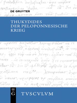 cover image of Der Peloponnesische Krieg